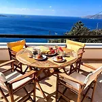 Sea & Sunset Terrace - Island House By Hostandros Batsi