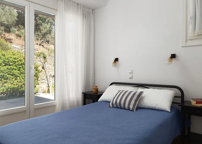 Sea & Sunset Terrace - Island House By Hostandros Сasa de vacaciones